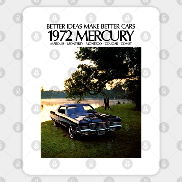 1972 MARQUIS - brochure Sticker by Throwback Motors